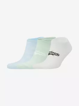 Носки Reebok Classics Invisible, 3 пары, Белый