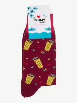 Носки с рисунками St.Friday Socks, Шаурма, Коричневый
