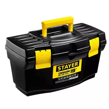 Ящик для инструмента Stayer "ORION-19" 38110-18_z03, пластиковый, 19"