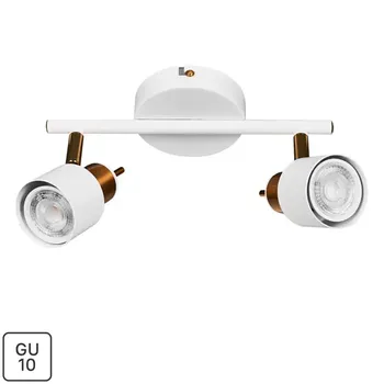 Спот поворотный Arte Lamp Almach 2 лампы GU10 6 м цвет белый