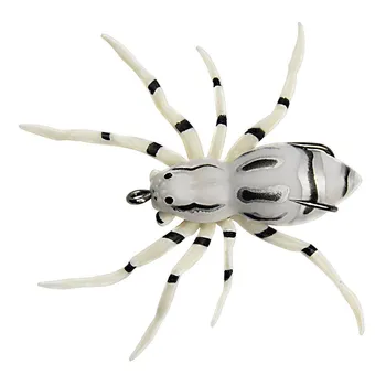 Рыболовная мягкая наживка 5см/10г гусеничная приманка 5cm/7g синий