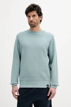 Хлопковая толстовка Calvin Klein Jeans, синий
