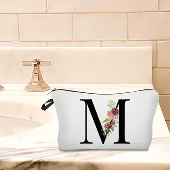 Женская косметичка для косметики от дочери, портативный чехол для хранения на молнии, дорожный чехол Style K