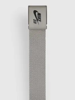 Ремень SB Solid Web Nike, серый