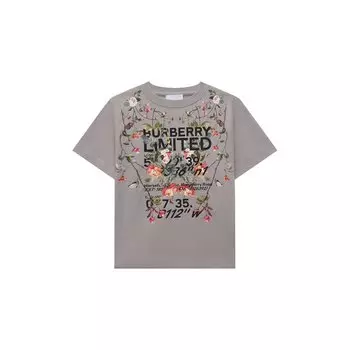 Хлопковая футболка Burberry