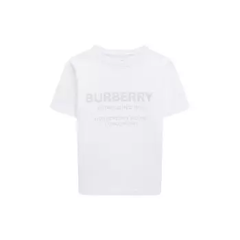 Хлопковая футболка Burberry