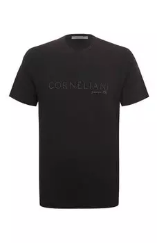 Хлопковая футболка Corneliani