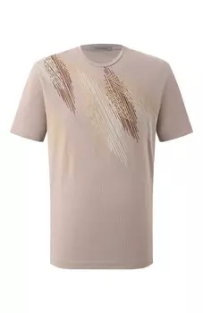 Хлопковая футболка Corneliani