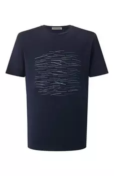 Хлопковая футболка Corneliani