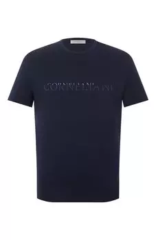 Хлопковая футболка Corneliani