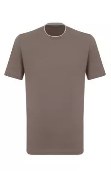 Хлопковая футболка Corneliani