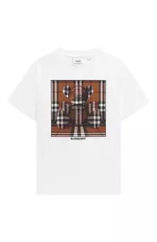 Хлопковая футболка Burberry