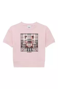 Хлопковая футболка Burberry