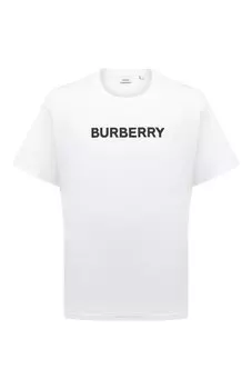 Хлопковая футболка Burberry