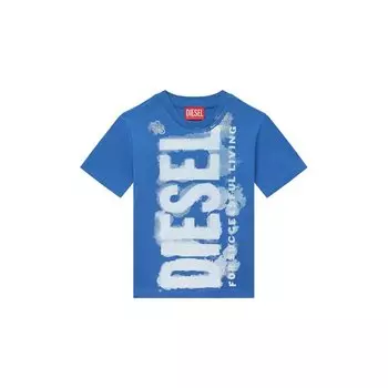 Хлопковая футболка Diesel