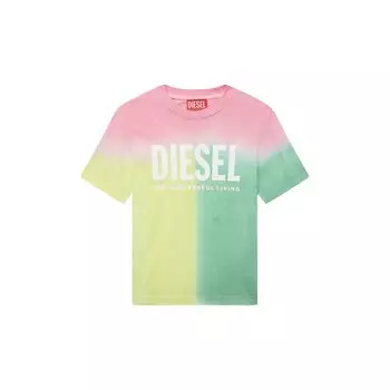 Хлопковая футболка Diesel