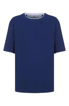 Хлопковая футболка Brunello Cucinelli