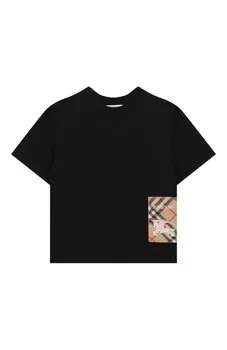Хлопковая футболка Burberry