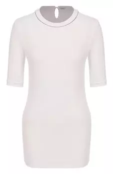 Хлопковая футболка Brunello Cucinelli