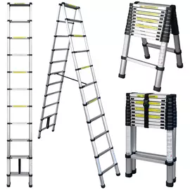 Стремянка телескопическая UPU Ladder UPT510 3,2 м