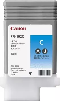 Струйный картридж Canon PFI-102C Cyan (0896B001)