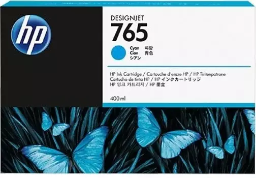 Струйный картридж HP 765 Cyan (F9J52A)