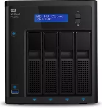 Сетевой накопитель NAS Western Digital 0Tb My Cloud Pro PR4100 3.5" WDBKWB0000NBK-EEUE
