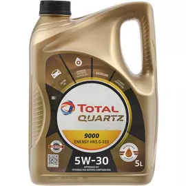 Синтетическое моторное масло TOTAL Quartz 9000 Energy HKS G-310 5W30 5 л