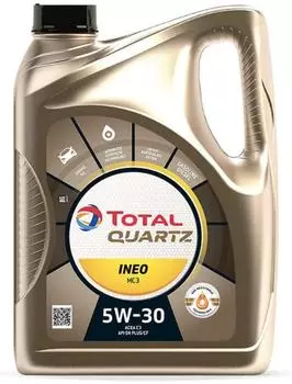 Синтетическое моторное масло TOTAL Quartz INEO MC3 5W30 4 л