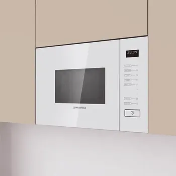 Микроволновая Печь Maunfeld Mbmo.20.8gw Встраиваемая 20 Л 59.5x38.2x35 См Сенсорное Управление Цвет Белый