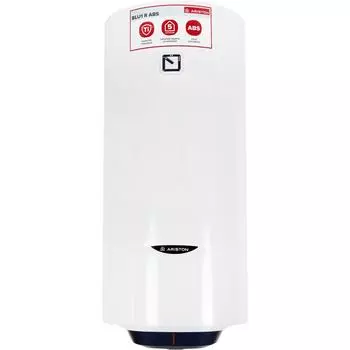 Накопительный водонагреватель электрический 50 л Ariston BLU1 R ABS Slim 3700618 2 кВт эмалированная сталь мокрый ТЭН