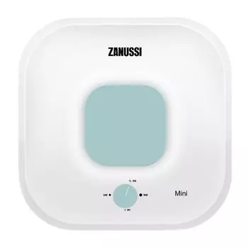 Накопительный водонагреватель электрический 15 л Zanussi ZWH/S 15 Mini O 2.5 кВт эмалированная сталь мокрый ТЭН
