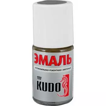 Эмаль автомобильная Kudo с кисточкой цветМокрый асфальт 15Мл