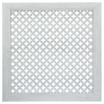 Экран для радиатора Готико 60x60 см цвет дуб серый
