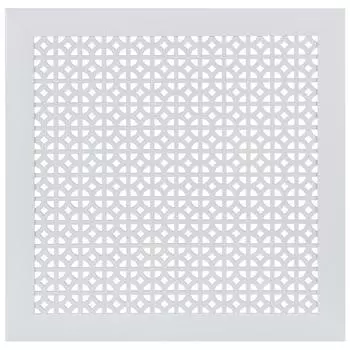 Экран для радиатора Сусанна 60x60 см цвет белый