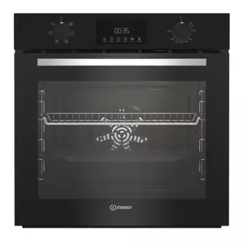 Электрический духовой шкаф Indesit IFE 3644 BL 59.4x59.5 см конвекция цвет черный