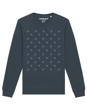 Свитер Watapparel Sweatshirt Fahrrder, антрацит