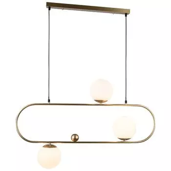 светильник подвесной Toplight Aleesha 3 х Е27 х 40 Вт, белый