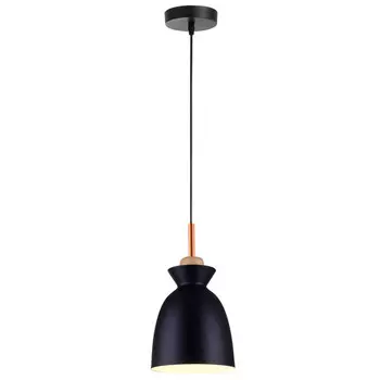 светильник подвесной TOPLIGHT Marylou 1х40Вт E14 металл черный