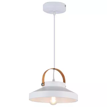 светильник подвесной TOPLIGHT Wendi 1х40Вт E27 металл белый