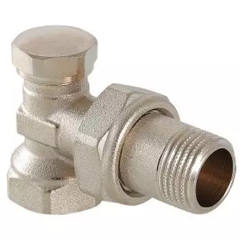Угловой настроечный клапан для радиатора VALTEC VT.019.N.04 (1/2")