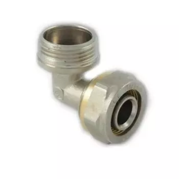 Угольник Altstream 002030601, 16х1/2"M м/п, наружная резьба