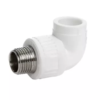 Угольник Fusitek FT04501, наружная резьба, 1/2", 20 мм