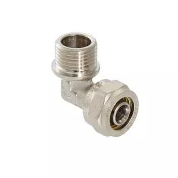 Угольник обжимной с переходом на нр Valtec 16 х 1/2" vtm.353.n.001604