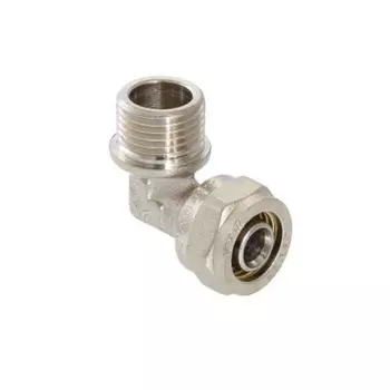Угольник обжимной с переходом на НР Valtec 20 х 1/2" VTm.353.N.002004