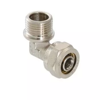 Угольник обжимной с переходом на НР Valtec 20 х 3/4" VTm.353.N.002005
