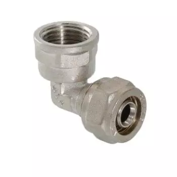 Угольник обжимной с переходом на ВР Valtec 16 х 1/2" VTm.352.N.001604