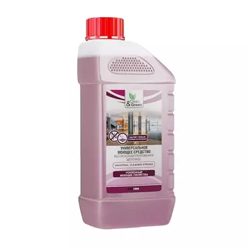 Универсальное моющее средство Clean&Green CG8051, концентрированное, щелочное, 1 л