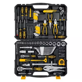 Универсальный набор инструмента Stayer 27710-H150 (150 предметов, 1/2"+ 1/4")