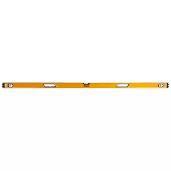 Уровень JCB JBL006 коробчатый (2 фрезерованные базовые поверхности, 3 ампулы, крашенный, с ручками, 0,5мм/м, 180см)
